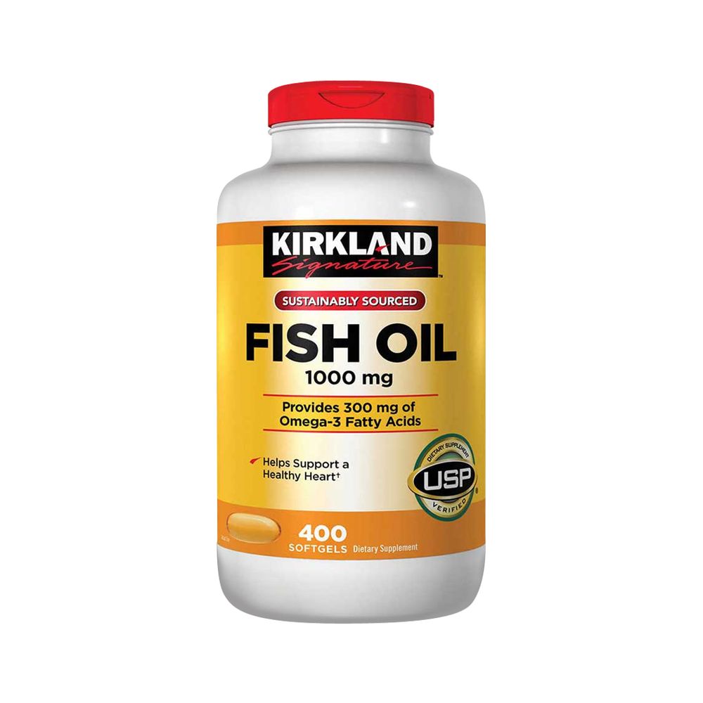 Fish OIL 1000mg 400 Tabs - Kirkland
