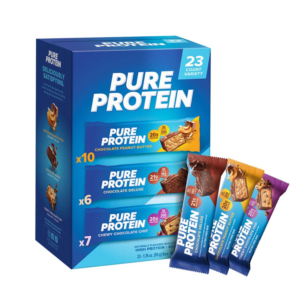 Caja Pure Protein Variety  23 Unid - Pure Protein