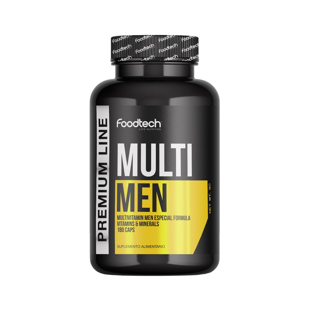 Multi Men Multivitamínico 180 caps - Foodtech