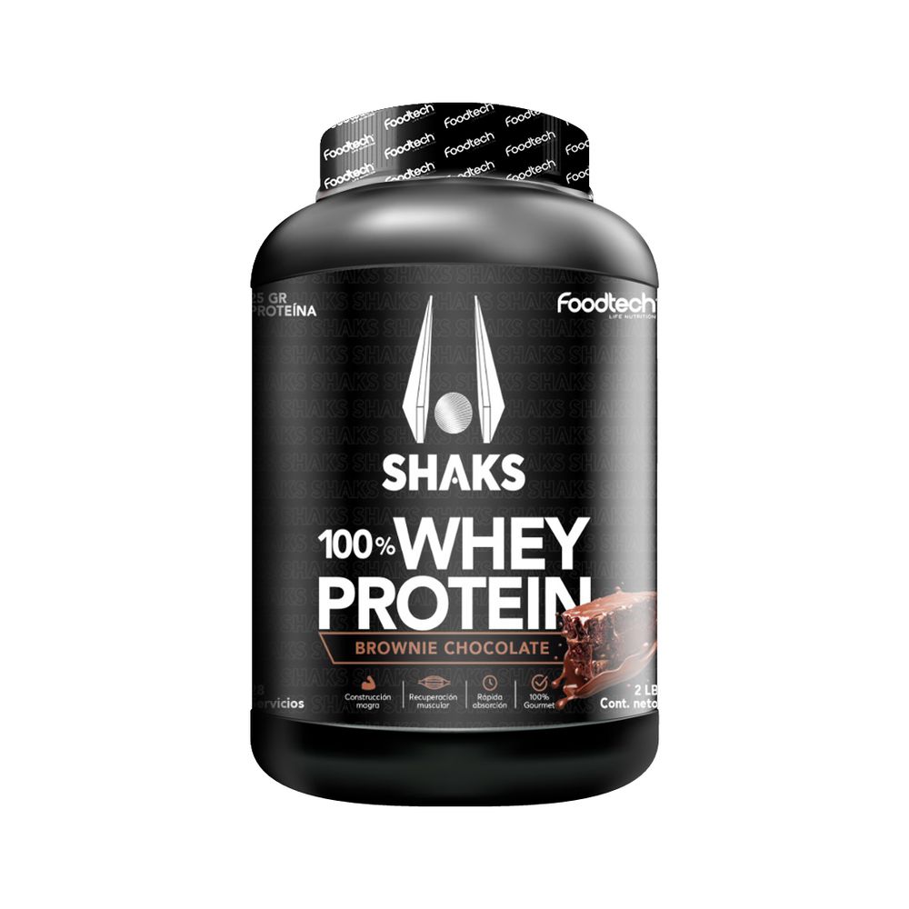 Shaks 100% Whey protein 2 lbs - Foodtech