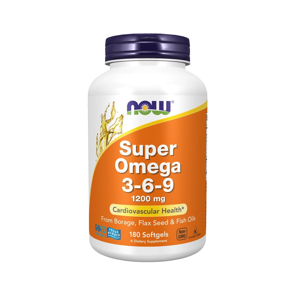 Super Omega 3 - 6 - 9 180 caps - Now Foods