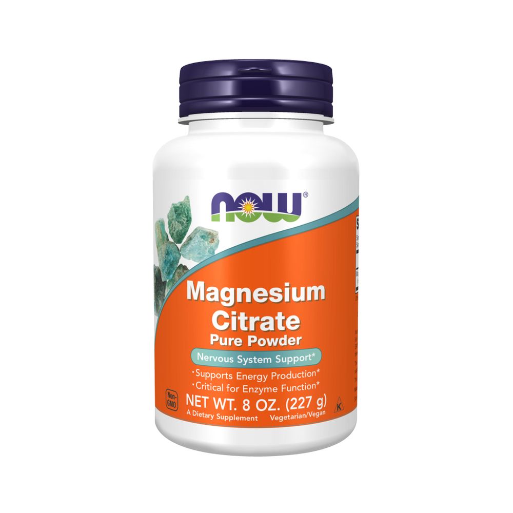 Magnesium Citrate 227 grs - Now Foods