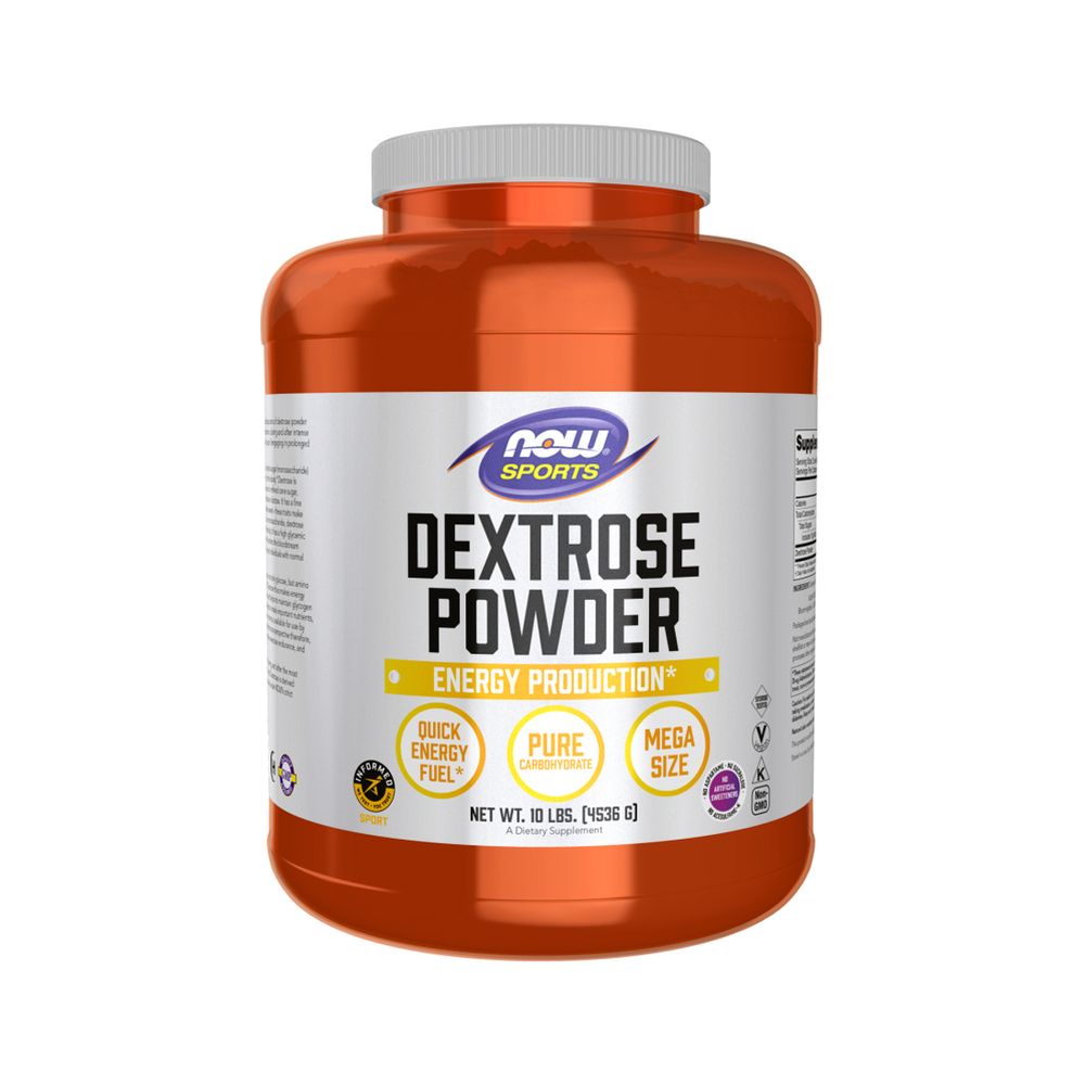 Dextrose Powder sports 10 lbs - Now Foods