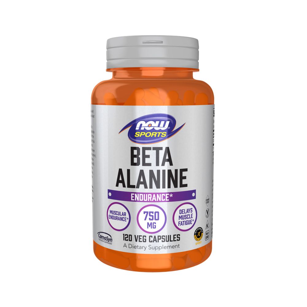 Beta Alanine 750 mg 120 caps - Now Foods