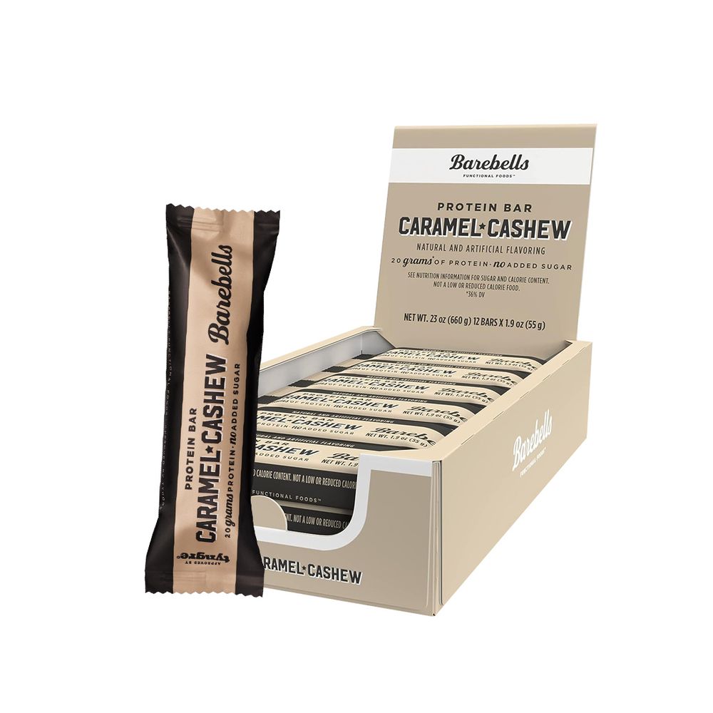 Caja Protein Bar Caramel Cashew - Barebells