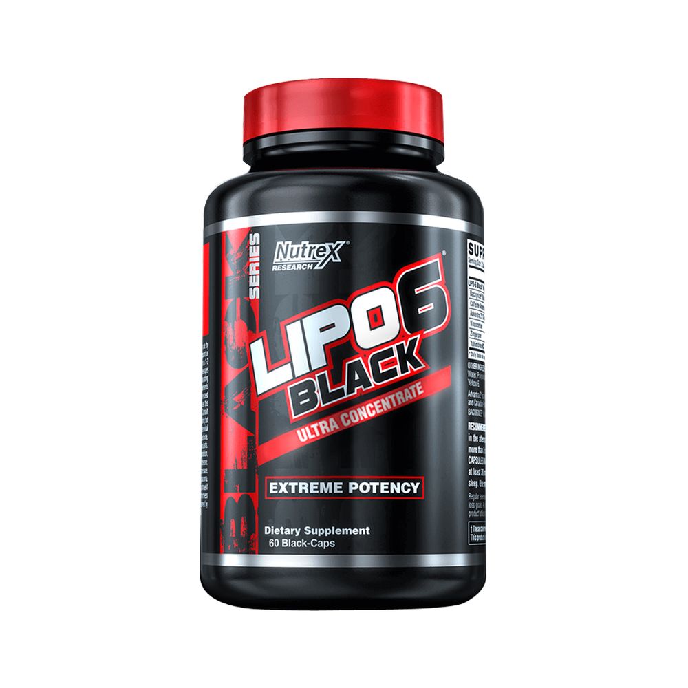 Lipo 6 Black UC ( Con Res.) 60 caps - Nutrex