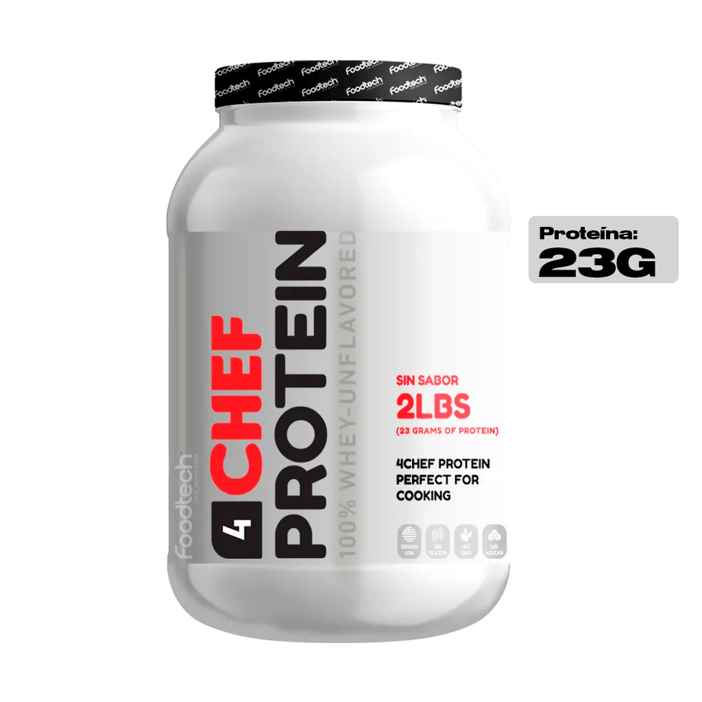 4Chef 100% Whey Protein 2 Lbs - Foodtech