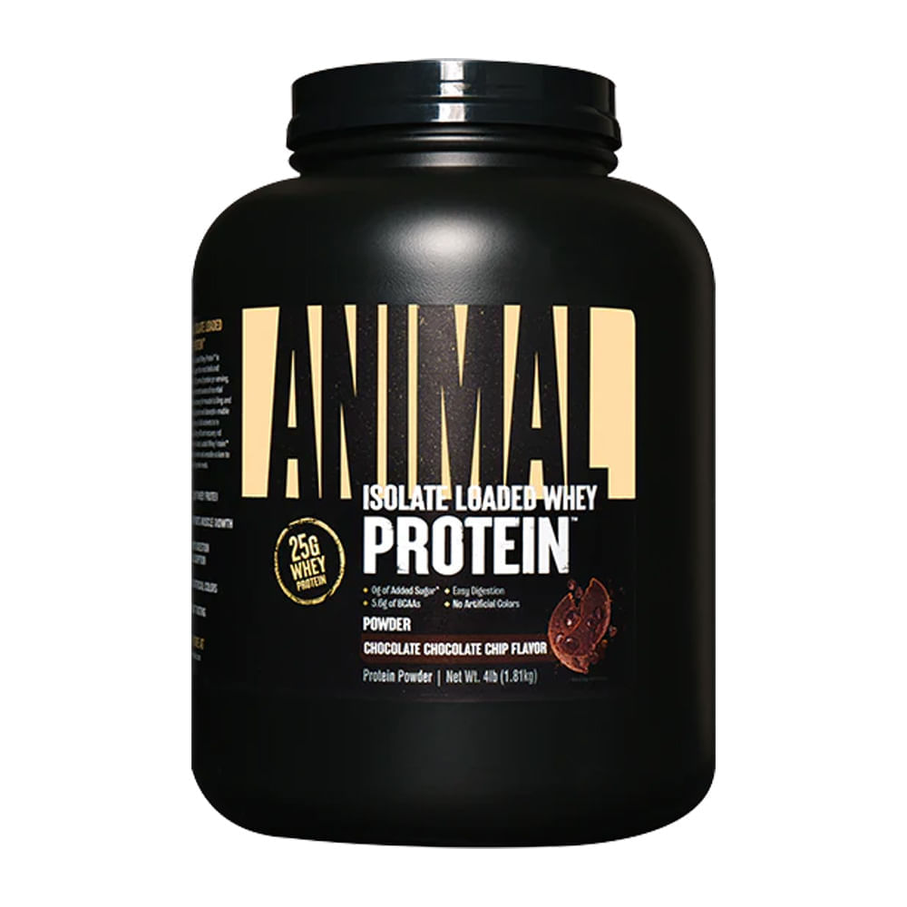 Animal Whey isolate 4lbs - Animal