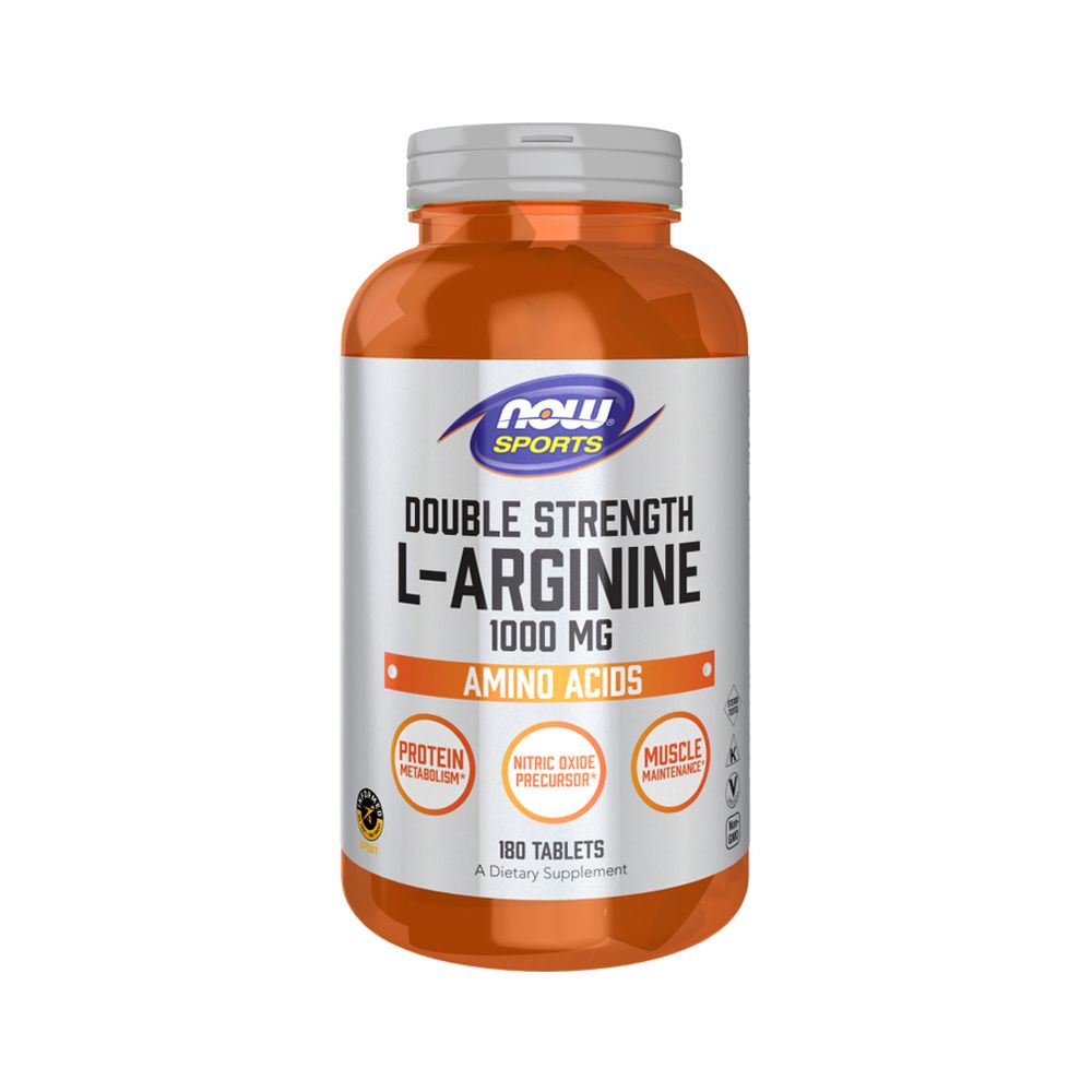 L-Arginine 1000mg 180 tabletas - Now Foods