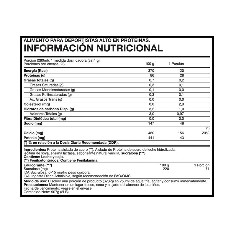 tabla-nutricional-foodtech-iso100-sabor-vainilla-2-libras