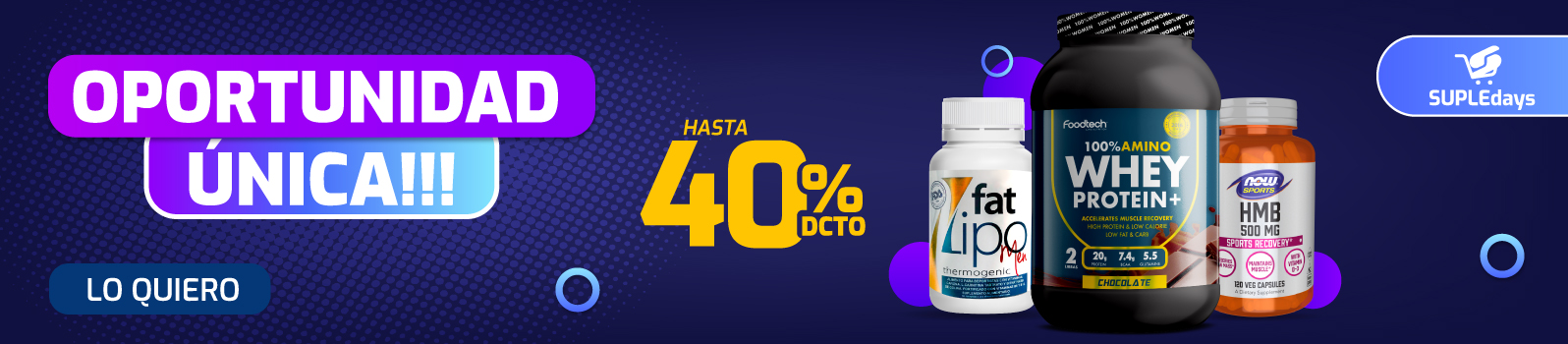 Descuentos hasta 40%